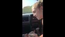 PRIVATE MOVIE - Blowjob in the car! [EN]