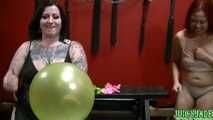 2 Girls: Balloon Fun with Jasmine Jade and Amara Zane 