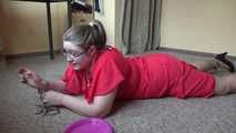 Hogcuffed webcam - girl