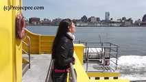 078082 Rachel Evans Pees On The Hudson River Cruise Boat