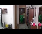 Irina handcuffed in lycra part 1 - DVD (50)