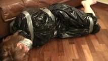 [From archive] Stella - captured, packed in trash bag and hogtaped (video)