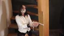 Secretary Miss J get bound and gagged