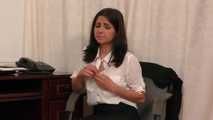 Blackmailed Naked by her Office Co-Worker - Hannah Perez