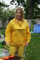 Watch Pia enjoying her yellow Rainsuit