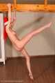 Morrigan - Red-haired girl in Santa’s hat pampers guys with bondage session