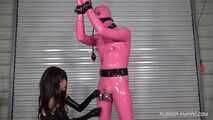 Pink Rubber Gimp Part3