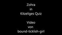 Zora - tickle quiz part 2 of 3