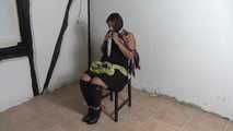 Jasmin toweltied to chair 2/2