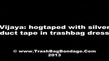 [From archive] Vijaya - Hogtaped in trash bag (video)