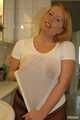 Chubby amateurmodel Benita gets naughty in the bathroom