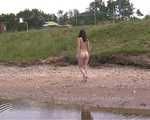naked at the river
