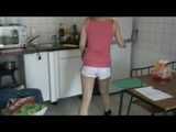 Get 3 Archive Videos with Monika enjoying her shiny nylon shorts from 2010!
