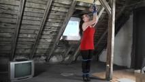 Kyra tied at the roof 2/2