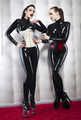 Tight lacing Latex Girlz