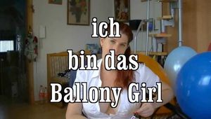 ich bin das Ballony Girl 